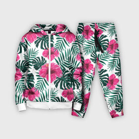 Детский костюм 3D с принтом Гавайский гибискус в Новосибирске,  |  | Тематика изображения на принте: flower | hawaii | hibiscus | palms | summer | sun | ботаника | гаваи | гавайи | гавайка | гавайская | гибискус | красочная | летняя | лето | листья | отдых | отпуск | пальма | пальмы | пляж | растения | символ