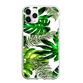 Чехол для iPhone 11 Pro Max матовый с принтом ГАВАЙСКИЕ ЛИСТЬЯ в Новосибирске, Силикон |  | summer | tropic | жара | летний | лето | отдых | пальмы | природа | текстура | тропикано | тропики