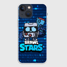 Чехол для iPhone 13 mini с принтом virus 8 bit brawl stars Blue в Новосибирске,  |  | 8 | 8 bit | 8 бит | 8бит | brawl | brawl stars | brawlstars | brawl_stars | jessie | бравл | бравлстарс