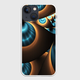 Чехол для iPhone 13 mini с принтом 3D FRACTAL в Новосибирске,  |  | abstract | abstraction | geometry | psy | абстрактный | абстракция | геометрия | краски | неоновые | неоновый | психоделика | текстуры