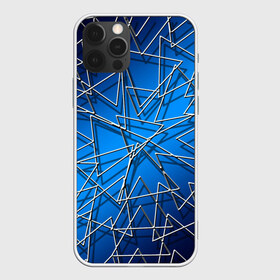 Чехол для iPhone 12 Pro Max с принтом Треугольники в Новосибирске, Силикон |  | big picture | аннотация | геометрия | картинки | квадраты | многоугольник | прикольные | структура | текстура | тренды | треугольник