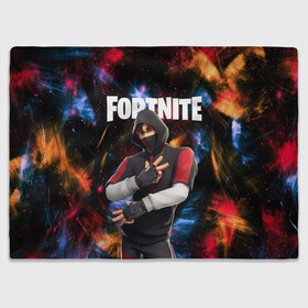 Плед 3D с принтом FORTNITE x IKONIK в Новосибирске, 100% полиэстер | закругленные углы, все края обработаны. Ткань не мнется и не растягивается | deadmau5 | fortnite | fortnite 2 | fortnite x маршмелло | ikonik | marshmello | ninja | ninja streamer | raven | travis scott | ворон | иконик | ниндзя | пили | рейвен | трэвис скотт | фортнайт