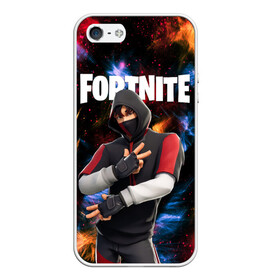 Чехол для iPhone 5/5S матовый с принтом FORTNITE x IKONIK в Новосибирске, Силикон | Область печати: задняя сторона чехла, без боковых панелей | deadmau5 | fortnite | fortnite 2 | fortnite x маршмелло | ikonik | marshmello | ninja | ninja streamer | raven | travis scott | ворон | иконик | ниндзя | пили | рейвен | трэвис скотт | фортнайт