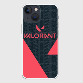 Чехол для iPhone 13 mini с принтом Valorant. в Новосибирске,  |  | cs:go | esport | game | league of legends | overwatch | rainbow six siege | valorant | битвы | земля ближайшего будущего | игра | киберспорт | шутер