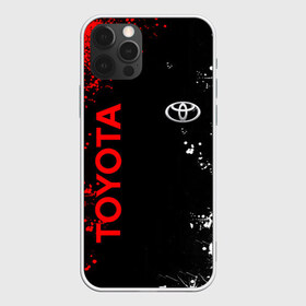 Чехол для iPhone 12 Pro Max с принтом TOYOTA в Новосибирске, Силикон |  | 2020 | auto | sport | toyota | авто | автомобиль | автомобильные | бренд | марка | машины | спорт | тойота