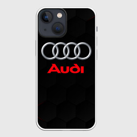 Чехол для iPhone 13 mini с принтом AUDI | АУДИ в Новосибирске,  |  | audi | auto | rs | sport | авто | автомобиль | автомобильные | ауди | бренд | марка | машины | спорт