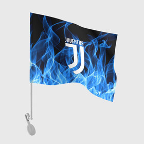 Флаг для автомобиля с принтом JUVENTUS / ЮВЕНТУС в Новосибирске, 100% полиэстер | Размер: 30*21 см | cr7 | fc juventus | fire | flame | football | juve | juventus | ronaldo | sport | огонь | пламя | роналдо | спорт | футбол | ювентус
