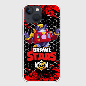 Чехол для iPhone 13 mini с принтом BRAWL STARS SURGE. в Новосибирске,  |  | brawl stars | crow | gale | leon | leon shark | max | nani | sally leon | shark | sprout | surge | tara | virus 8 bit | werewolf leon | акула | берли | бравл старс | ворон | макс | нани | оборотень