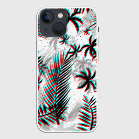 Чехол для iPhone 13 mini с принтом ПАЛЬМЫ | TROPICAL GLITCH в Новосибирске,  |  | Тематика изображения на принте: hotline miami | neon | new retro wave | outrun | outrun electro | paints | palmen | rainbow | retro | retrowave | summer | synth | synthwave | tropical | брызги | брызги красок | звёзды | космос | краски | лето | неон | пальмы | радуга | 