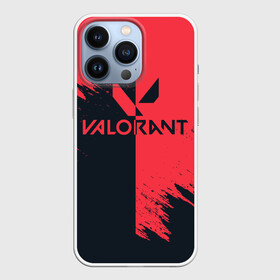 Чехол для iPhone 13 Pro с принтом VALORANT | ВАЛОРАНТ в Новосибирске,  |  | Тематика изображения на принте: breach | cs go | cypher | fire | flame | jett | league of legends | legends of runeterra | lol | omen | overwatch | phoenix | riot | riot games | sage | sona | sova | valorant | viper | валорант | лига легенд | лол | огонь | пламя