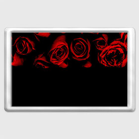 Магнит 45*70 с принтом Готика в Новосибирске, Пластик | Размер: 78*52 мм; Размер печати: 70*45 | black | flowers | red | rose | rozario | vampire | алые | бутоны | вампир | винтаж | готический | красныерозы | кровь | лепестки | летний | лето | ночь | природа | растения | роза | розочка | розы | рок | темный | узор