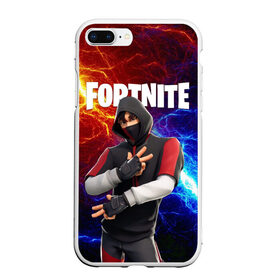 Чехол для iPhone 7Plus/8 Plus матовый с принтом FORTNITE x IKONIK ФОРТНАЙТ ИКОНИК в Новосибирске, Силикон | Область печати: задняя сторона чехла, без боковых панелей | deadmau5 | fortnite | fortnite 2 | fortnite x маршмелло | ikonik | marshmello | ninja | ninja streamer | raven | travis scott | ворон | иконик | ниндзя | пили | рейвен | трэвис скотт | фортнайт