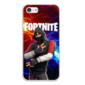 Чехол для iPhone 5/5S матовый с принтом FORTNITE x IKONIK ФОРТНАЙТ ИКОНИК в Новосибирске, Силикон | Область печати: задняя сторона чехла, без боковых панелей | deadmau5 | fortnite | fortnite 2 | fortnite x маршмелло | ikonik | marshmello | ninja | ninja streamer | raven | travis scott | ворон | иконик | ниндзя | пили | рейвен | трэвис скотт | фортнайт