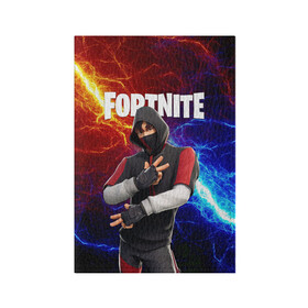 Обложка для паспорта матовая кожа с принтом FORTNITE x IKONIK | ФОРТНАЙТ ИКОНИК в Новосибирске, натуральная матовая кожа | размер 19,3 х 13,7 см; прозрачные пластиковые крепления | deadmau5 | fortnite | fortnite 2 | fortnite x маршмелло | ikonik | marshmello | ninja | ninja streamer | raven | travis scott | ворон | иконик | ниндзя | пили | рейвен | трэвис скотт | фортнайт