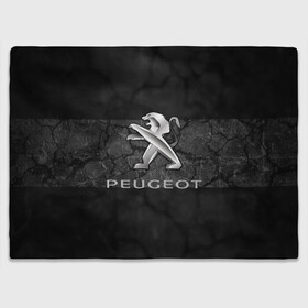 Плед 3D с принтом PEUGEOT. в Новосибирске, 100% полиэстер | закругленные углы, все края обработаны. Ткань не мнется и не растягивается | Тематика изображения на принте: abstract | auto | brand | car | geometry | peugeot | sport | texture | абстракция | авто | автомобильные | бренд | геометрия | классика | машины | модные | пежо | спорт | стиль | текстура