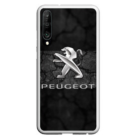 Чехол для Honor P30 с принтом PEUGEOT в Новосибирске, Силикон | Область печати: задняя сторона чехла, без боковых панелей | Тематика изображения на принте: abstract | auto | brand | car | geometry | peugeot | sport | texture | абстракция | авто | автомобильные | бренд | геометрия | классика | машины | модные | пежо | спорт | стиль | текстура