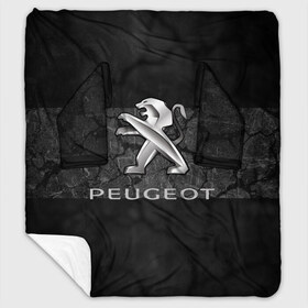 Плед с рукавами с принтом PEUGEOT в Новосибирске, 100% полиэстер | Закругленные углы, все края обработаны. Ткань не мнется и не растягивается. Размер 170*145 | Тематика изображения на принте: abstract | auto | brand | car | geometry | peugeot | sport | texture | абстракция | авто | автомобильные | бренд | геометрия | классика | машины | модные | пежо | спорт | стиль | текстура