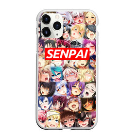 Чехол для iPhone 11 Pro Max матовый с принтом SENPAI СЕНПАЙ в Новосибирске, Силикон |  | ahegao | kawai | kowai | oppai | otaku | senpai | sugoi | waifu | yandere | ахегао | ковай | отаку | семпай | сенпай | сэмпай | яндере