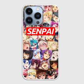 Чехол для iPhone 13 Pro с принтом SENPAI | СЕНПАЙ в Новосибирске,  |  | ahegao | kawai | kowai | oppai | otaku | senpai | sugoi | waifu | yandere | ахегао | ковай | отаку | семпай | сенпай | сэмпай | яндере