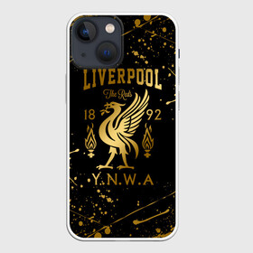 Чехол для iPhone 13 mini с принтом LIVERPOOL | ЛИВЕРПУЛЬ в Новосибирске,  |  | lfc | liverpool | sport | ynwa | ливерпуль | лфк | спорт