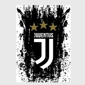 Скетчбук с принтом JUVENTUS. в Новосибирске, 100% бумага
 | 48 листов, плотность листов — 100 г/м2, плотность картонной обложки — 250 г/м2. Листы скреплены сверху удобной пружинной спиралью | cr7 | juve | juventus | ronaldo | роналдо | ювентус