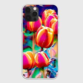 Чехол для iPhone 12 Pro Max с принтом Тюльпаны в Новосибирске, Силикон |  | exclusive merch | аромат | голландия | каникулы | лето | отпуск | популярные | растения | тренды | тюльпаны | цветы