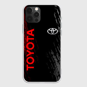 Чехол для iPhone 12 Pro Max с принтом TOYOTA в Новосибирске, Силикон |  | 2020 | auto | sport | toyota | авто | автомобиль | автомобильные | бренд | марка | машины | спорт | тойота