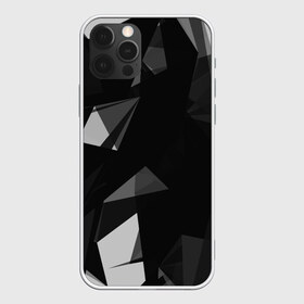 Чехол для iPhone 12 Pro Max с принтом Camo - Black & White в Новосибирске, Силикон |  | Тематика изображения на принте: abstract | abstraction | color | geometry | polygon | polygonal | абстракция | геометрия | полигоны | психоделика