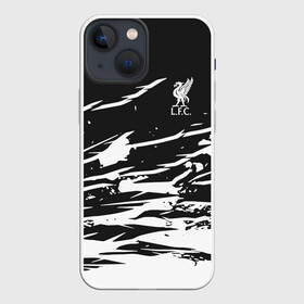 Чехол для iPhone 13 mini с принтом Liverpool F.C. в Новосибирске,  |  | anfield | champions league | doelpunt | espn | league | lfc | liverpool fc | madrid | melwood | mo salah | premier | voetbal | ziggo | британский | клуб | ливерпуль | футбольный