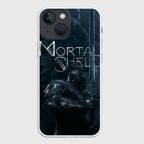 Чехол для iPhone 13 mini с принтом Mortal Shell. в Новосибирске,  |  | esport | games | mortal kombat | mortal shell | souls like ролевой экшен | беспощадный ролевой боевик | игроки | игры | киберспорт | мортал комбат | мортал шелл | разрушенный мир