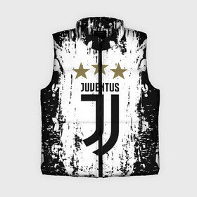 Женский жилет утепленный 3D с принтом JUVENTUS. в Новосибирске,  |  | cr7 | juve | juventus | ronaldo | роналдо | ювентус