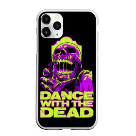 Чехол для iPhone 11 Pro Max матовый с принтом DANCE WITH THE DEAD в Новосибирске, Силикон |  | dance with | dance with the dead | rock | the dead | музыка | рок
