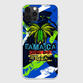 Чехол для iPhone 12 Pro Max с принтом Jamaica Roots and reggae в Новосибирске, Силикон |  | jamaica | reggae | roots | летняя | лето | надпись | пальма | раста | регги | рэгги | текст | фраза | ямайка