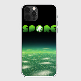 Чехол для iPhone 12 Pro Max с принтом Spore Green (Z) в Новосибирске, Силикон |  | Тематика изображения на принте: creepy cute | ea | electronic arts | maxis | spore | spore hero | ангелоид | генирал фауст | гудра | жуткие и милые | империя эсти | маасари | мухоид | племя | ролевая игра | рыба бегун | симулятор бога | сирено головый