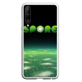 Чехол для Honor P30 с принтом Spore Green (Z) в Новосибирске, Силикон | Область печати: задняя сторона чехла, без боковых панелей | Тематика изображения на принте: creepy cute | ea | electronic arts | maxis | spore | spore hero | ангелоид | генирал фауст | гудра | жуткие и милые | империя эсти | маасари | мухоид | племя | ролевая игра | рыба бегун | симулятор бога | сирено головый