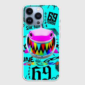 Чехол для iPhone 13 Pro с принтом 6IX9INE. в Новосибирске,  |  | 6ix9ine | 6ix9ine акула | daniel hernandez | gooba | rap | shark | six nine | tekashi | акула | даниэль эрнандес | музыка | реп | сикс найн | текаши