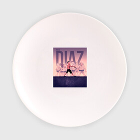Тарелка с принтом Нейт Диаз(Nate Diaz) в Новосибирске, фарфор | диаметр - 210 мм
диаметр для нанесения принта - 120 мм | Тематика изображения на принте: арт. | бои | бокс | единоборства | мма