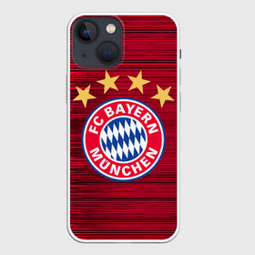 Чехол для iPhone 13 mini с принтом BAYERN MUNCHEN. в Новосибирске,  |  | bayern | bayern munchen | fc bayern | football | football club | sport | бавария | спорт | футбол | футбольный клуб