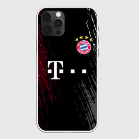 Чехол для iPhone 12 Pro с принтом BAYERN MUNCHEN. в Новосибирске, силикон | область печати: задняя сторона чехла, без боковых панелей | bayern | bayern munchen | fc bayern | football | football club | sport | бавария | спорт | футбол | футбольный клуб