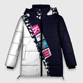 Женская зимняя куртка 3D с принтом Краш в Новосибирске, верх — 100% полиэстер; подкладка — 100% полиэстер; утеплитель — 100% полиэстер | длина ниже бедра, силуэт Оверсайз. Есть воротник-стойка, отстегивающийся капюшон и ветрозащитная планка. 

Боковые карманы с листочкой на кнопках и внутренний карман на молнии | Тематика изображения на принте: 10 | instagram | niletto | youtube | блек | блогер | видеоблогер | данила | звезда | знаменитая | инстаграм | клава | краш | лого | музыка | музыкальный | музыкант | нилето | нилетто | певец | певица | песня | поп