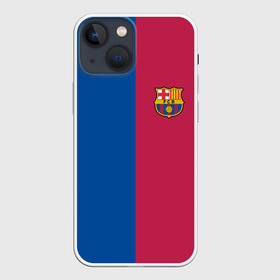 Чехол для iPhone 13 mini с принтом BARSELONA. в Новосибирске,  |  | fc | fc barcelona | football | football club | sport | барса | испанский футбольный клуб | спорт | уефа | униформа | фирменные цвета | фк | фк барселона | футбол | футбольный клуб