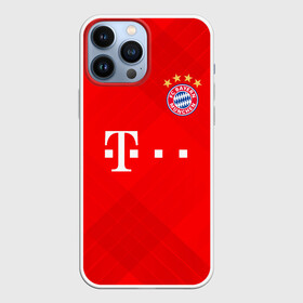 Чехол для iPhone 13 Pro Max с принтом BAYERN MUNCHEN. в Новосибирске,  |  | Тематика изображения на принте: fc | fc bayern munich | football | football club | sport | клуб германии | мюнхен | немецкий футбольный клуб | спорт | уефа | униформа | фирменные цвета | фк | футбол | футбольный клуб | футбольный клуб бавария