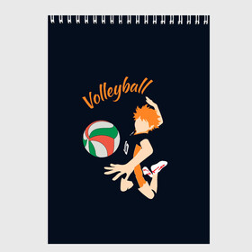 Скетчбук с принтом Волейбол в Новосибирске, 100% бумага
 | 48 листов, плотность листов — 100 г/м2, плотность картонной обложки — 250 г/м2. Листы скреплены сверху удобной пружинной спиралью | volleyball | волейбол | волейболист | игра | мяч | спорт | спортсмен | я люблю волейбол