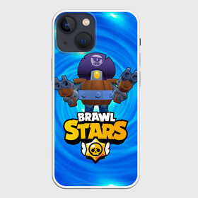 Чехол для iPhone 13 mini с принтом Darryl brawl stars Дэррил в Новосибирске,  |  | Тематика изображения на принте: brawl | brawl stars | brawlstars | brawl_stars | darryl | jessie | бравл | бравлстарс | дэррил