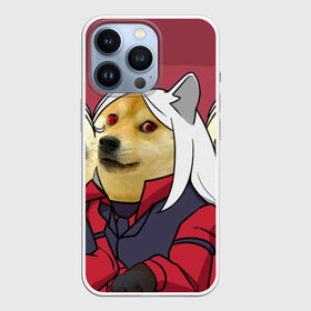 Чехол для iPhone 13 Pro с принтом ХЕЛЛТЕЙКЕР ДОГГО в Новосибирске,  |  | anime | azazel | dog | hell | helltaker | justice | lucifer | malina | meme | modeus | pandemonica | zdrada | ад | аниме | демон | догго | здрада | люцифер | малина | мем | модеус | пандемоника | правосудие | хеллтейкер | хэл