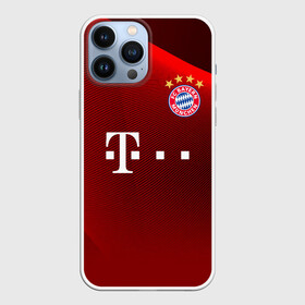 Чехол для iPhone 13 Pro Max с принтом BAYERN MUNCHEN. в Новосибирске,  |  | Тематика изображения на принте: fc | fc bayern munich | football | football club | sport | клуб германии | мюнхен | немецкий футбольный клуб | спорт | уефа | униформа | фирменные цвета | фк | футбол | футбольный клуб | футбольный клуб бавария