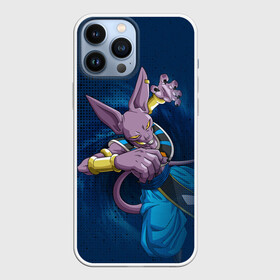 Чехол для iPhone 13 Pro Max с принтом Шар Дракона. Бирус в Новосибирске,  |  | beerus | dragon ball | dragon ball fighter | аниме | лорд бирус