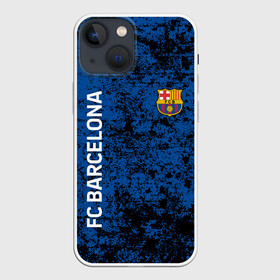 Чехол для iPhone 13 mini с принтом BARSELONA. в Новосибирске,  |  | fc | fc barcelona | football | football club | sport | барса | испанский футбольный клуб | спорт | уефа | униформа | фирменные цвета | фк | фк барселона | футбол | футбольный клуб