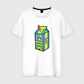 Мужская футболка хлопок с принтом LYRICAL LEMONADE в Новосибирске, 100% хлопок | прямой крой, круглый вырез горловины, длина до линии бедер, слегка спущенное плечо. | benet | bennett | cole | lemonade | lyrical | беннетт | коул | лемонад | лемонаде | лемонэйд | лимонад | лимонэйд | лирикал | лирикл