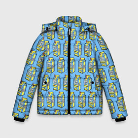 Зимняя куртка для мальчиков 3D с принтом Lyrical Lemonade Pattern в Новосибирске, ткань верха — 100% полиэстер; подклад — 100% полиэстер, утеплитель — 100% полиэстер | длина ниже бедра, удлиненная спинка, воротник стойка и отстегивающийся капюшон. Есть боковые карманы с листочкой на кнопках, утяжки по низу изделия и внутренний карман на молнии. 

Предусмотрены светоотражающий принт на спинке, радужный светоотражающий элемент на пуллере молнии и на резинке для утяжки | benet | bennett | cole | lemonade | lyrical | беннетт | коул | лемонад | лемонаде | лемонэйд | лимонад | лимонэйд | лирикал | лирикл